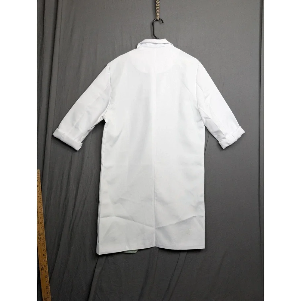 Spirit Halloween Rick Costume‎ Lab Coat Wig Adult Small/Med
